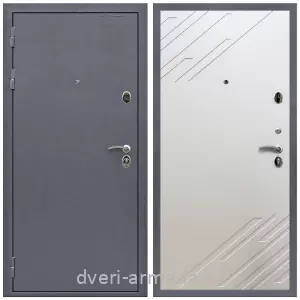 Входные двери толщиной 1.85 мм, Дверь входная Армада Престиж Strong антик серебро / МДФ 16 мм ФЛ-143 Шате крем