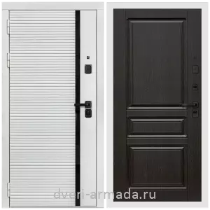 Входные двери толщиной 1.2 мм, Дверь входная Армада Каскад WHITE МДФ 10 мм / МДФ 16 мм ФЛ-243 Венге