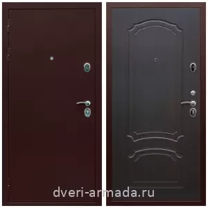 Готовые входные двери, Дверь входная элитная Армада Люкс Антик медь / ФЛ-140 Венге утепленная парадная
