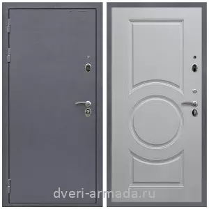 Входные двери модерн, Дверь входная Армада Престиж Strong антик серебро / МС-100 Белый матовый