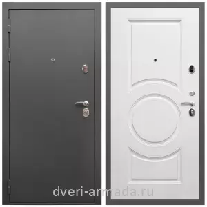 Входные двери толщиной 1.2 мм, Дверь входная Армада Гарант / МДФ 16 мм МС-100 Белый матовый