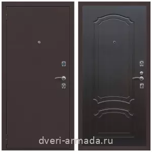 Для загородного дома, Дверь входная Армада Комфорт Антик медь / ФЛ-140 Венге