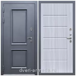 Тамбурные двери, Дверь входная уличная в дом Армада Корса / МДФ 10 мм ФЛ-102 Сандал белый