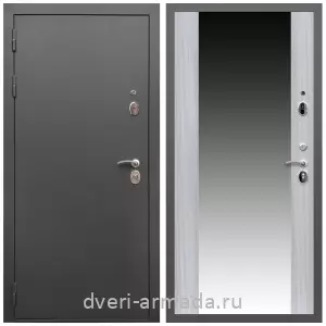 Входные двери со вставками, Дверь входная Армада Гарант / МДФ 16 мм СБ-16 Сандал белый