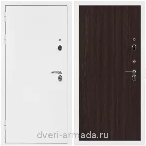 Входные двери 2050 мм, Дверь входная Армада Оптима Белая шагрень / МДФ 6 мм ПЭ Венге