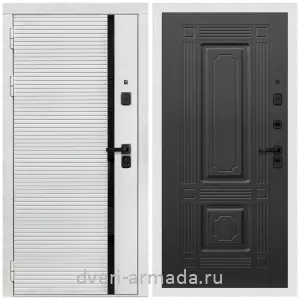 Взломостойкие входные двери 1.2, Дверь входная Армада Каскад WHITE МДФ 10 мм / МДФ 16 мм ФЛ-2 Венге