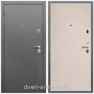 Заводские входные двери, Дверь входная Армада Оптима Антик серебро / МДФ 16 мм ФЛ-139 Какао нубук софт