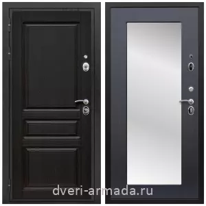 Входные двери со вставками, Дверь входная Армада Премиум-Н МДФ 16 мм ФЛ-243 / МДФ 16 мм ФЛЗ пастораль Венге