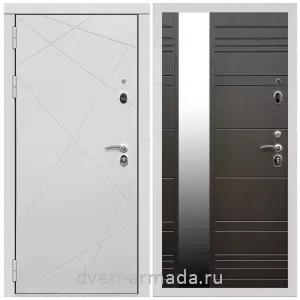 Входные двери 2050 мм, Дверь входная Армада Тесла МДФ 16 мм / МДФ 16 мм ФЛЗ-Сити Венге