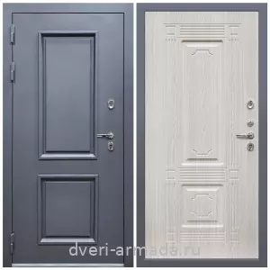 Двери в деревянный дом, Дверь входная уличная в дом Армада Корса / МДФ 16 мм ФЛ-2 Дуб белёный