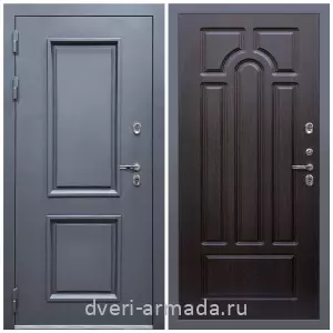 Уличные двери для коттеджа, Дверь входная уличная в дом Армада Корса / МДФ 6 мм ФЛ-58 Венге