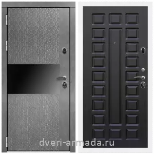 Входные двери МДФ с двух сторон, Дверь входная Армада Престиж Белая шагрень МДФ 16 мм Штукатурка графит / ФЛ-183 Венге