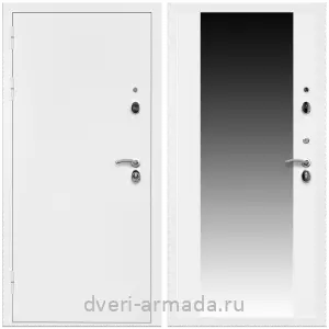 Офисные, Дверь входная Армада Оптима Белая шагрень / МДФ 16 мм СБ-16 Белый матовый