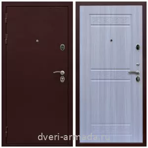 Входные двери классика, Дверь входная Армада Престиж Антик медь / ФЛ-242 Сандал белый