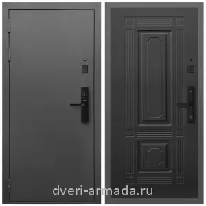 Входные двери с замками Mottura, Умная входная смарт-дверь Армада Гарант Kaadas S500/ МДФ 6 мм ФЛ-2 Венге