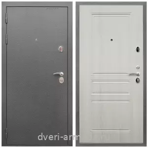 Входные двери толщиной 1.5 мм, Дверь входная Армада Оптима Антик серебро / ФЛ-243 Лиственница беж