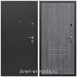 Входные двери хай-тек, Дверь входная Армада Престиж Черный шелк / ФЛ-138 Дуб Филадельфия графит