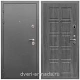 Входные двери толщиной 1.5 мм, Дверь входная Армада Оптима Антик серебро / ФЛ-38 Дуб Филадельфия графит