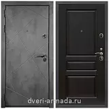 Дверь входная Армада Лофт ФЛ-291 Бетон тёмный / ФЛ-243 Венге