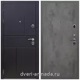 Дверь входная Армада Оникс МДФ 10 мм / МДФ 10 мм ФЛ-291 Бетон темный