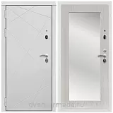 Дверь входная Армада Тесла МДФ 16 мм / МДФ 16 мм ФЛЗ-Пастораль, Сандал белый