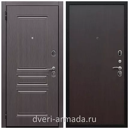 Дверь входная Армада Экстра МДФ ФЛ-243 Эковенге  / ПЭ Венге с повышенной шумоизоляцией