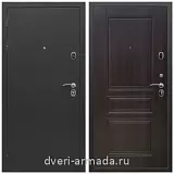 Дверь входная Армада Престиж Черный шелк / ФЛ-243 Эковенге