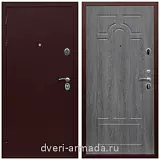 Входные двери 2050 мм, Дверь входная железная Армада Люкс Антик медь / ФЛ-58 Дуб Филадельфия графит на заказ в квартиру