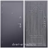Входные двери Лондон, Дверь входная железная Армада Люкс Антик серебро / ФЛ-58 Дуб Филадельфия графит на заказ со вставкой