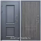 Дверь входная уличная в дом Армада Корса / МДФ 6 мм ФЛ-138 Дуб филадельфия графит