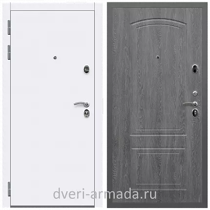 Дверь входная Армада Кварц МДФ 10 мм / МДФ 6 мм ФЛ-138 Дуб Филадельфия графит