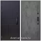 Умная входная смарт-дверь Армада Оникс МДФ 10 мм Kaadas K9 / МДФ 10 мм ФЛ-291 Бетон темный
