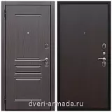 Входные двери толщиной 60 мм, Дверь входная Армада Экстра МДФ ФЛ-243 Эковенге  / ПЭ Венге с повышенной шумоизоляцией